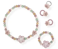 Set de Joyería de Madera Flores Little Dutch