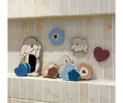 Set de Juguetes de Baño Nola 9 Piezas Bunny