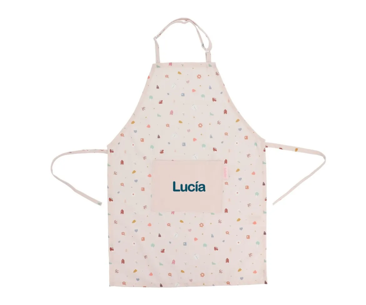 Set Delantal Geometric Nature Personalizable