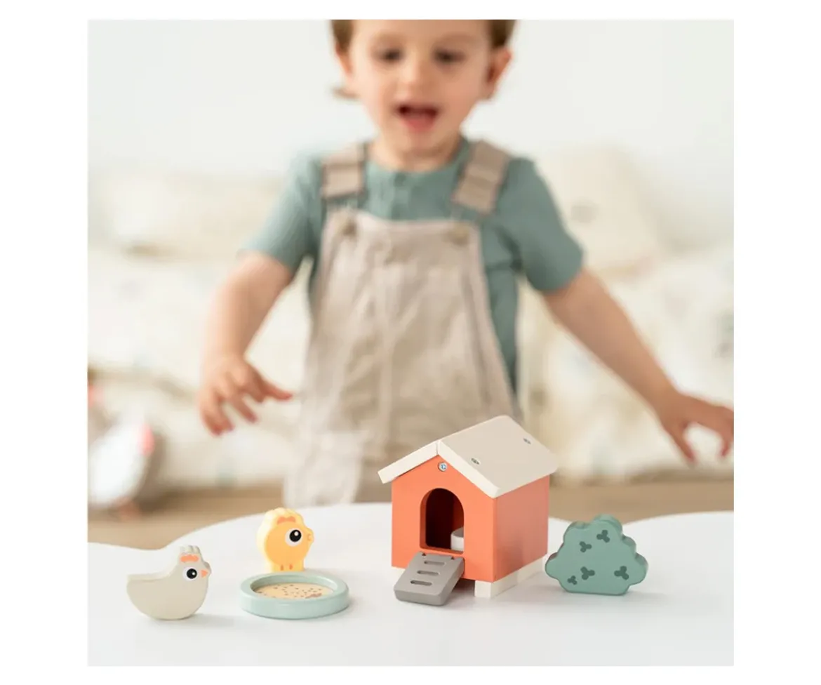 Set de Madera Tiny Clucky