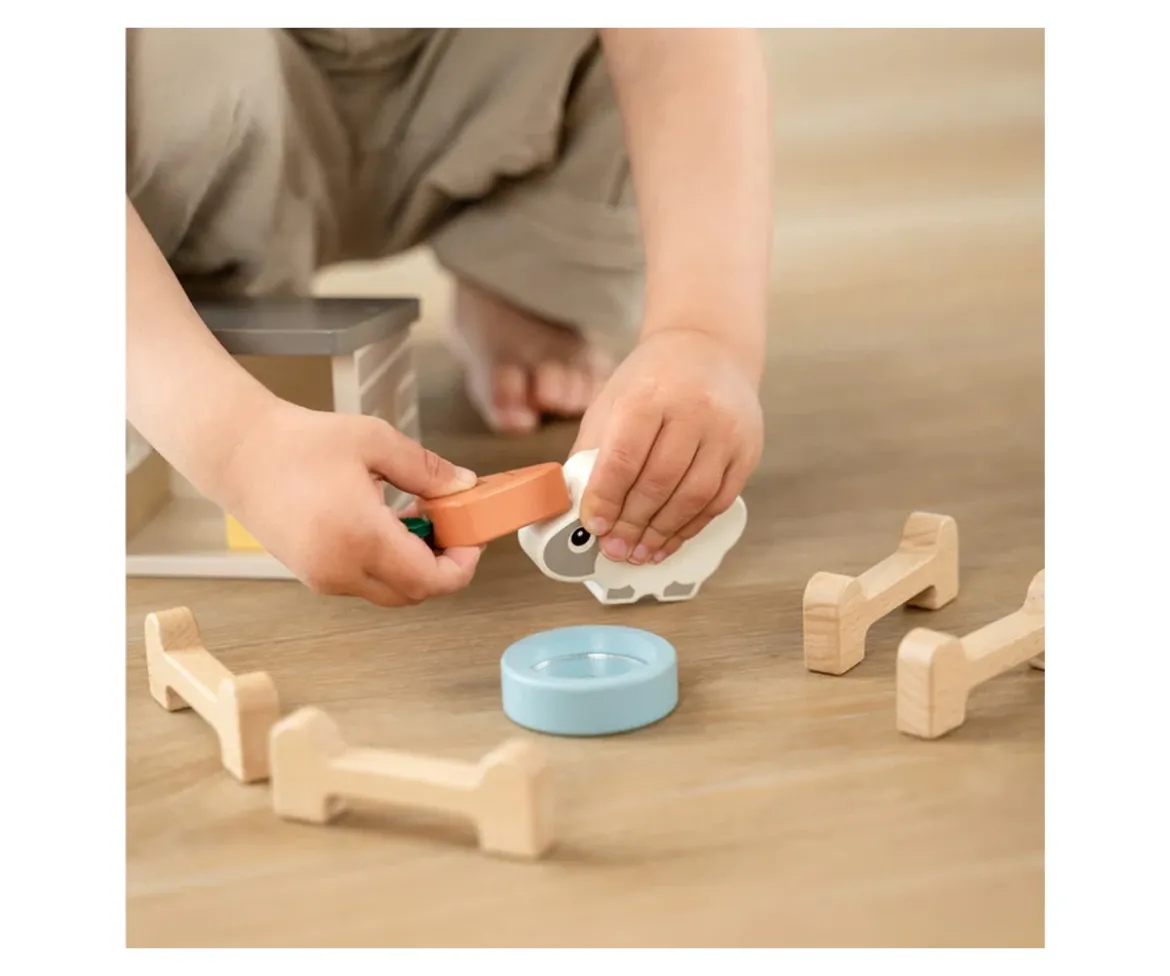 Set de Madera Tiny Farm Sheepy