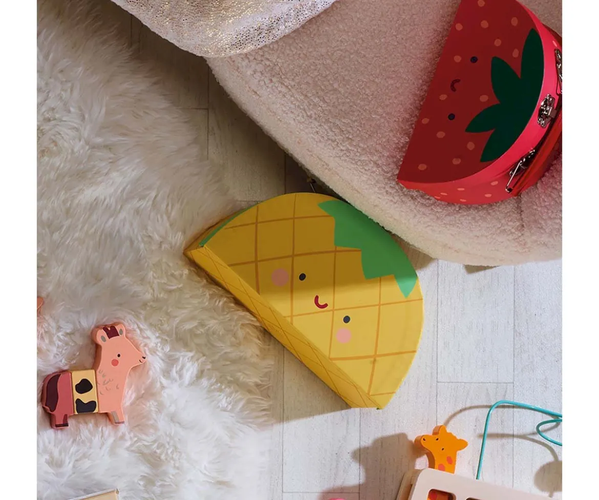 Set de 3 Maletas Encajables "Les Fruits Gourmands"