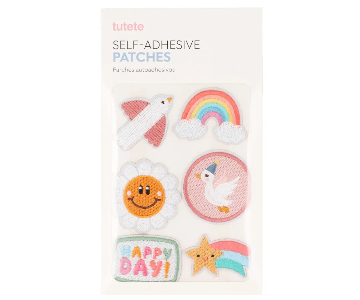 Set de Parches Textiles Autoadhesivos Happy Day