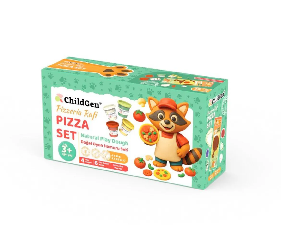 Set de Plastilina Natural Pizzeria Rafi