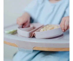 Set de Plato y Cuchara de Silicona Plegable Avena