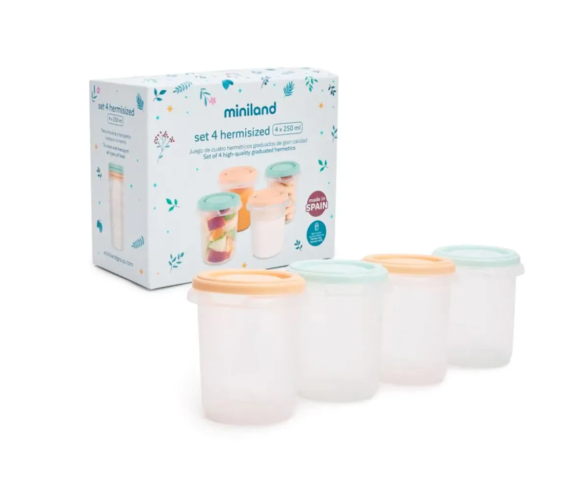 Set de 4 Recipientes Hermisized Dreamland