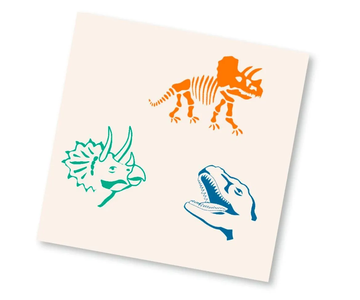 Set de Sellos Dino
