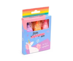 Set de 3 Subrayadores Unicornio Mágico