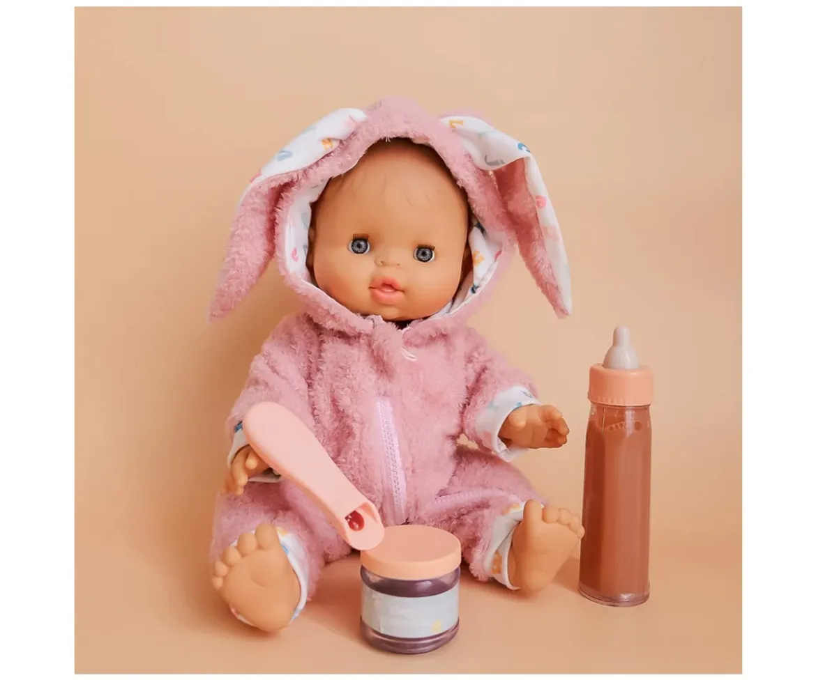 Set de Tarro y Cuchara Tiny Tummies Chocolate Pudding