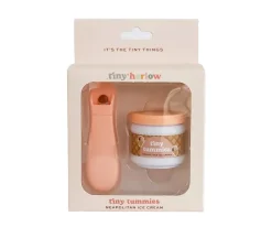 Set de Tarro y Cuchara Tiny Tummies Helado Napolitano