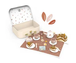 Set de Té de Madera Cumpleaños