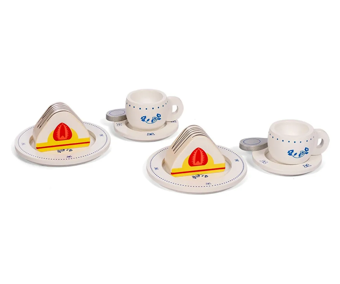 Set de Té de Madera Royal