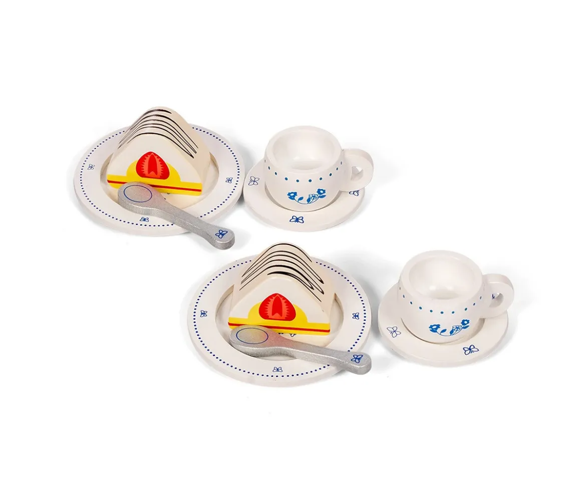 Set de Té de Madera Royal