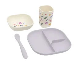 Set de Vajilla Confetti Lilac