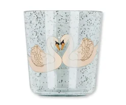 Set de Vajilla Infantil Sparkly Swan Blue