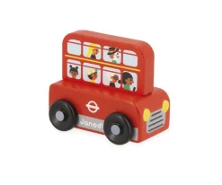 Set de Vehículos UK Cross Road Bus