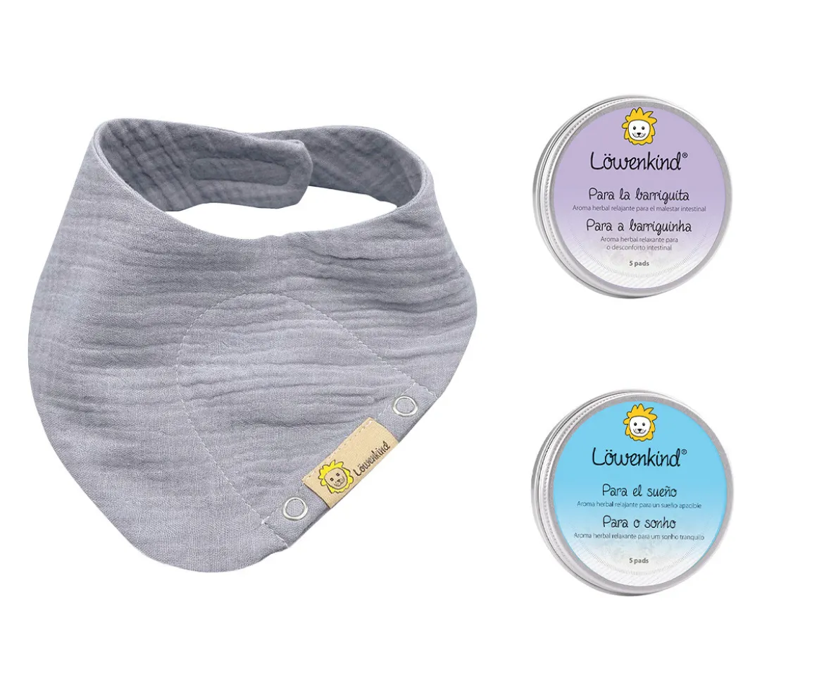 Set Inicio Bandana Gris + 2 LowenPads