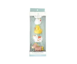 Set 4 Juguetes de Baño Granja
