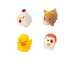 Set 4 Juguetes de Baño Granja