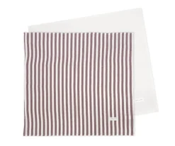 Set 2 Muselinas Cherry Rayas 70 x 70 cm