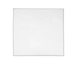Set 2 Muselinas Little Bloom Vichy Gris 70x70 cm