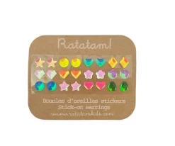 Set 12 Pares Pendientes Autoadhesivos