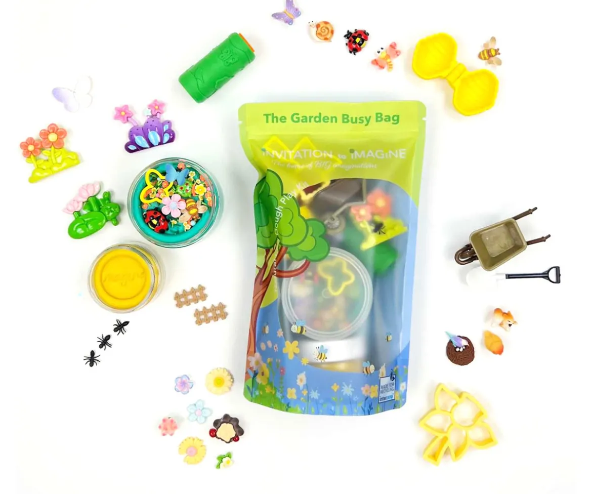 Set Plastilina The Garden Busy Bag