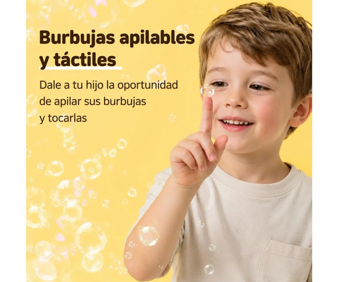 Set Pompero Mother's Corn Touchables Bubbles