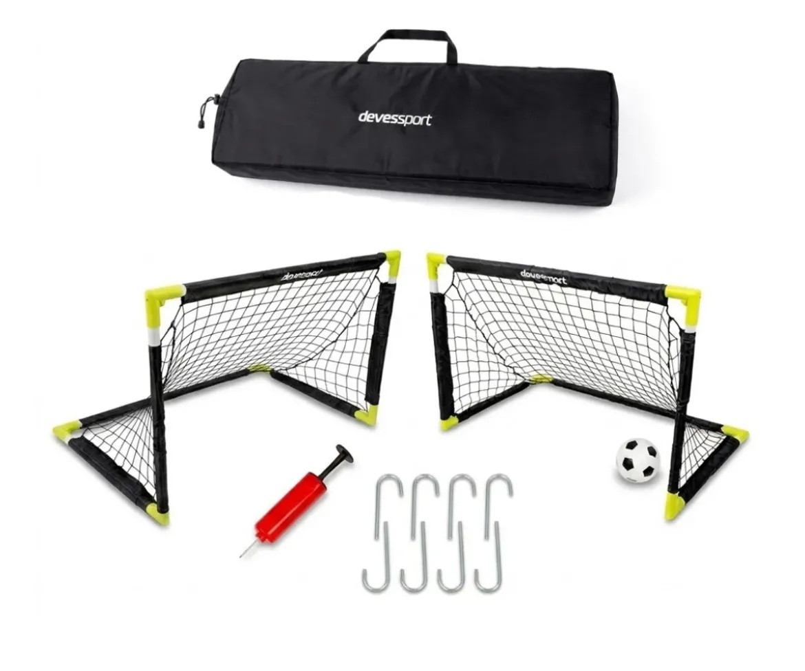 Set 2 Porterías Plegables Fútbol