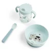 Set Primera Vajilla Foodie Tiny Farm Blue