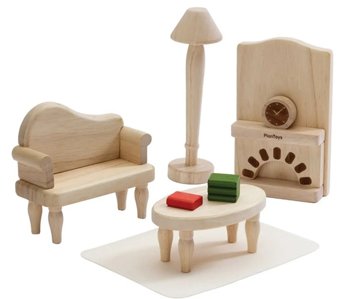Set Sala de Estar Casa Victoriana Plan Toys