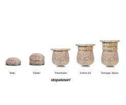 Set Stapelstein® Dynamic Small Super Confetti