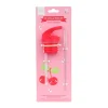 Set Tapa Pajita y Cepillo Happy Cherries