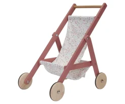 Silleta De Madera Para Muñecas Rosa Oscuro