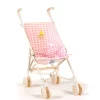 Silleta Grande Vichy Rose para Muñeco