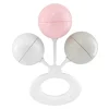 Sonajero 3 Bolitas Rosa