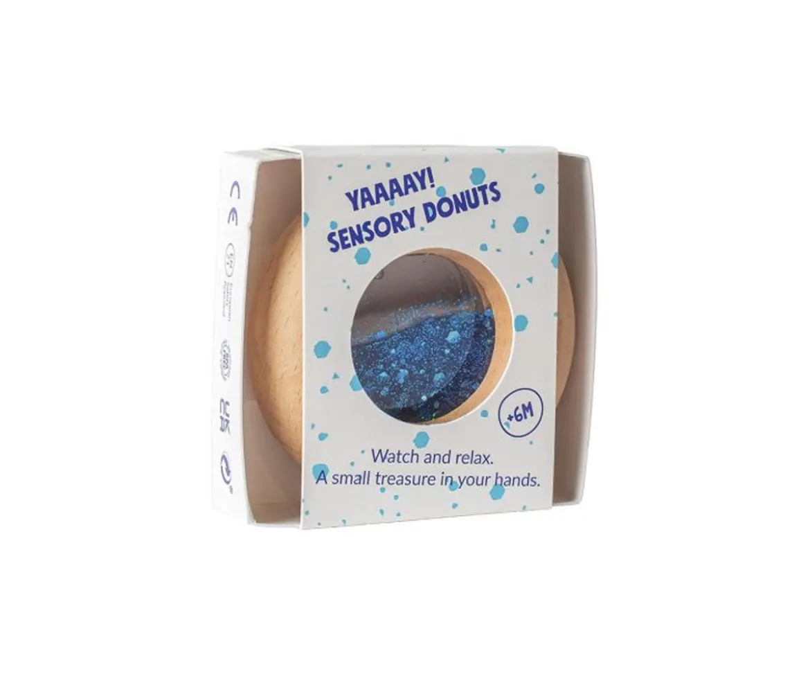 Sonajero Calm Donut Sensorial Blue