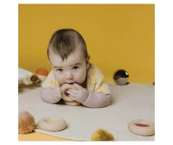 Sonajero Calm Donut Sensorial Pink