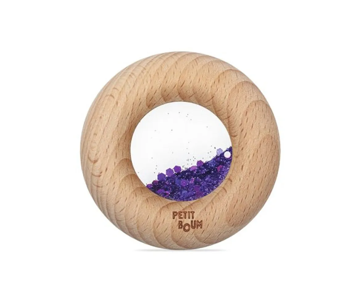 Sonajero Calm Donut Sensorial Purple