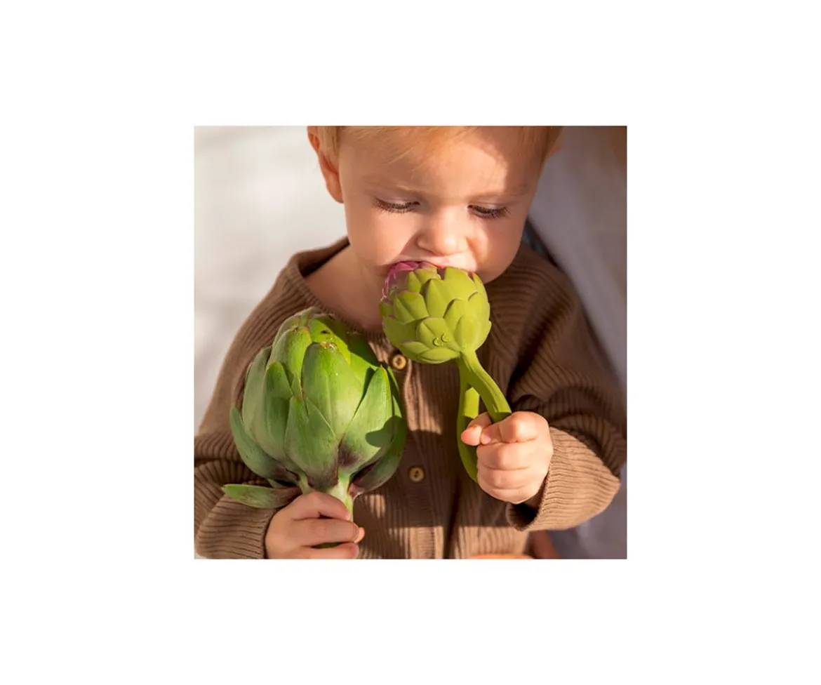 Sonajero Mordedor Artichoke Rattle Toy