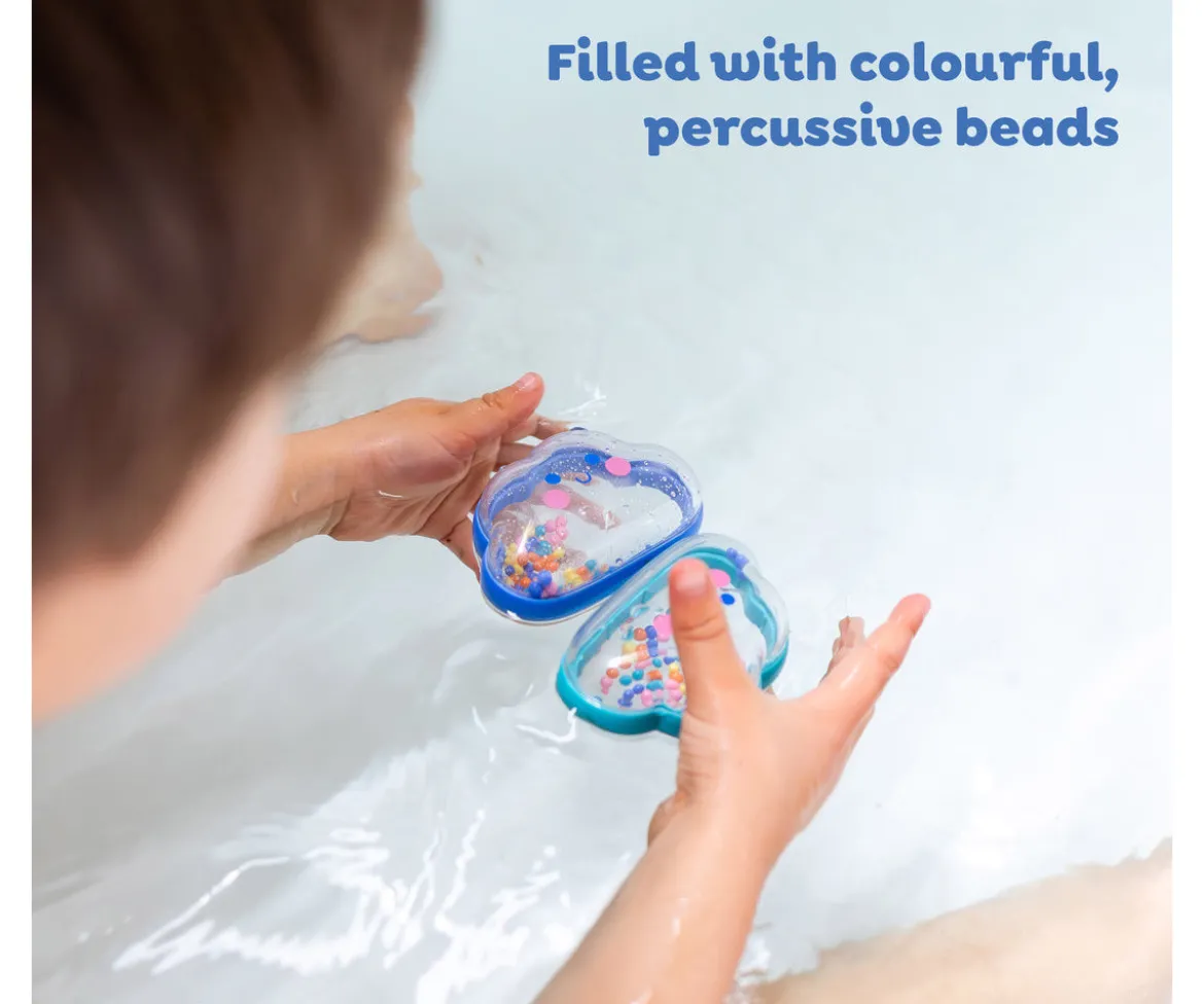 Sonajeros de Baño Nubes de Colores