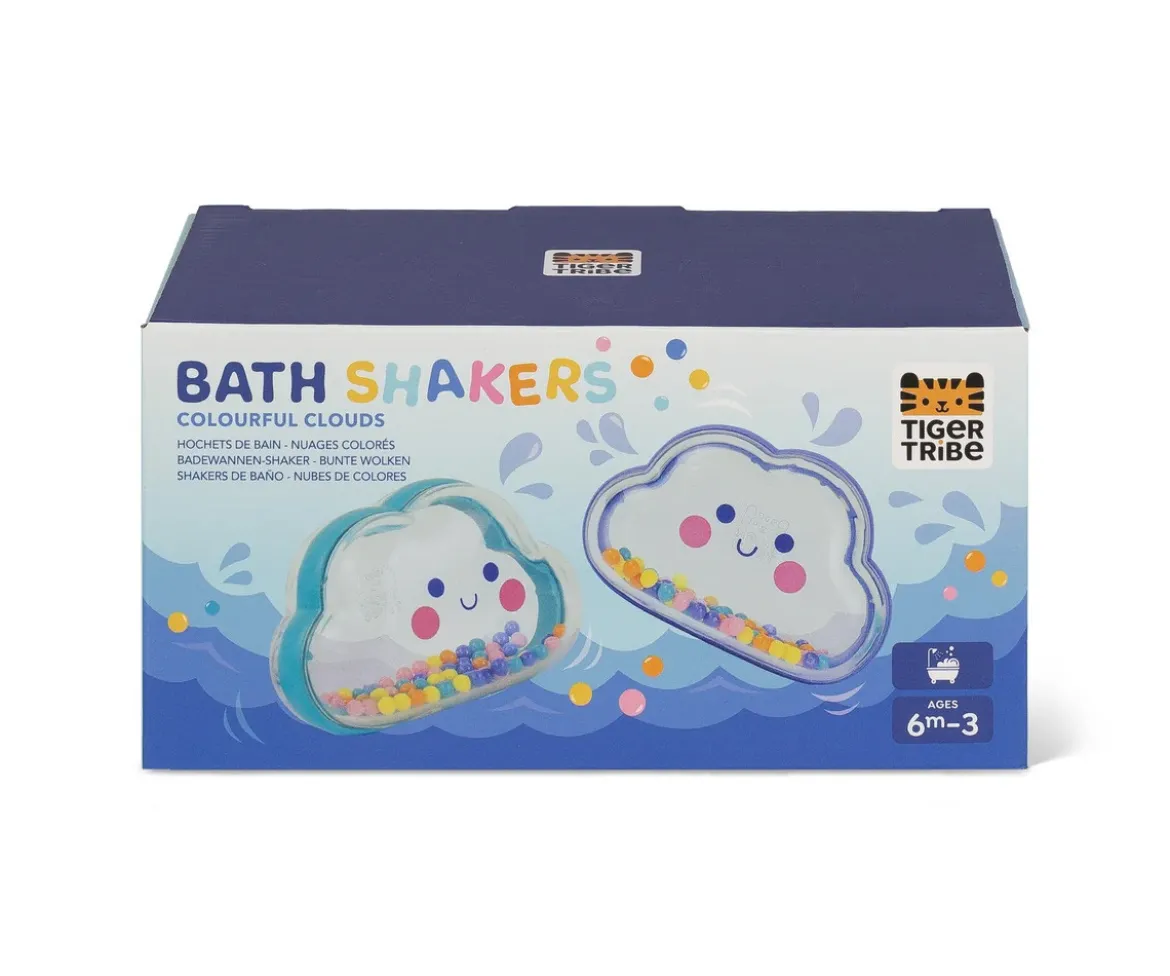 Sonajeros de Baño Nubes de Colores