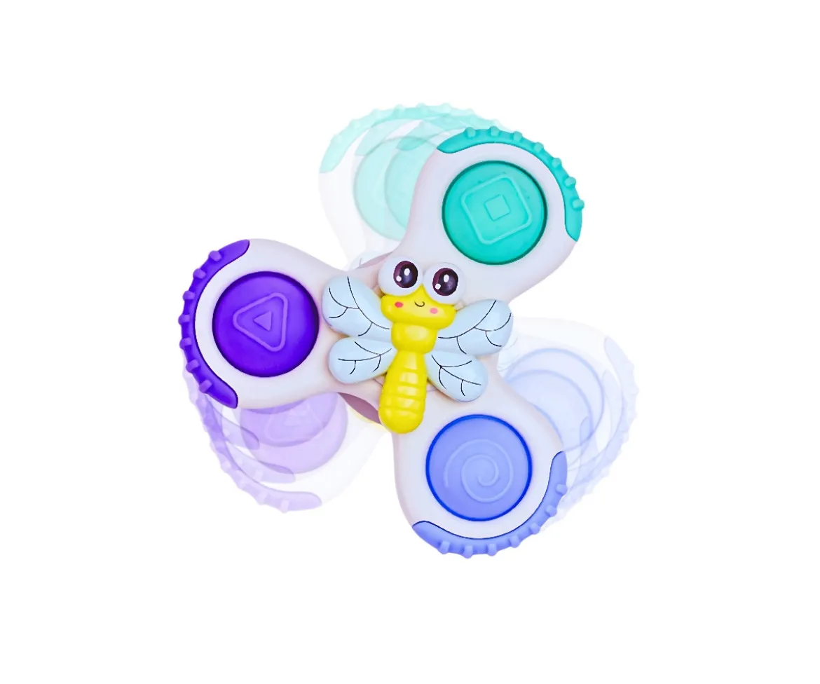 Sticky Spinner Toys Buddies con Ventosa