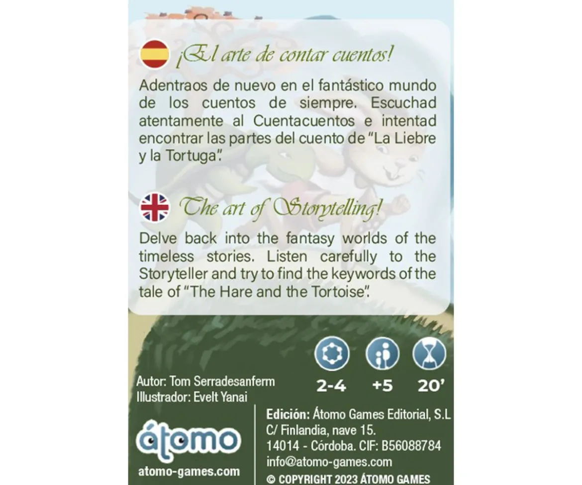 Storytelling "La Liebre y La Tortuga"