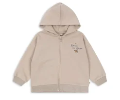 Sudadera con Capucha y Cremallera Lou French Oak
