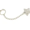 Sujetachupetes Personalizable Estrella Gris