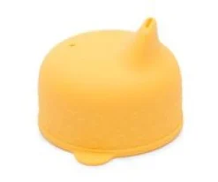 Tapa Sippie para Vaso Silicona Amarillo