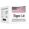 Tapa Sippie para Vaso Silicona Rosa Empolvado