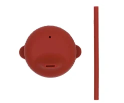 Tapa Sippie para Vaso Silicona Teja