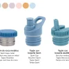 Tapón Sport Serenity Blue para Botella Acero Tutete